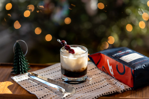 NautiCoffee Cocktail Series: Holiday Stroll White Russian