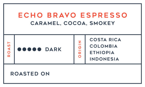 Echo Bravo Espresso 12oz