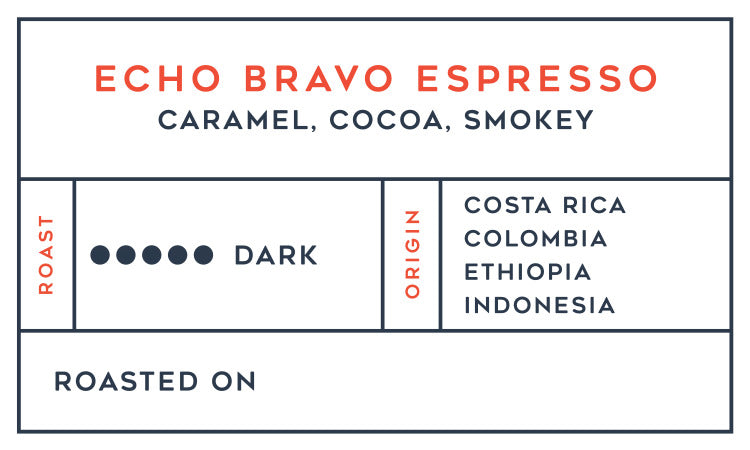 Echo Bravo Espresso 3-Month Subscription